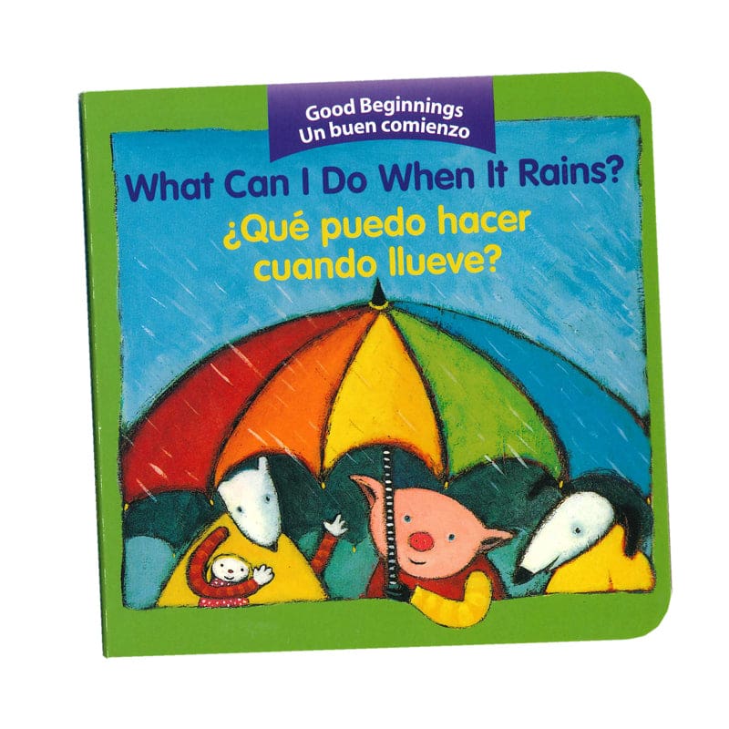 What Can Do When It Rains Bilingual Board Book (Pack of 8) - Books - Harper Collins Publishers