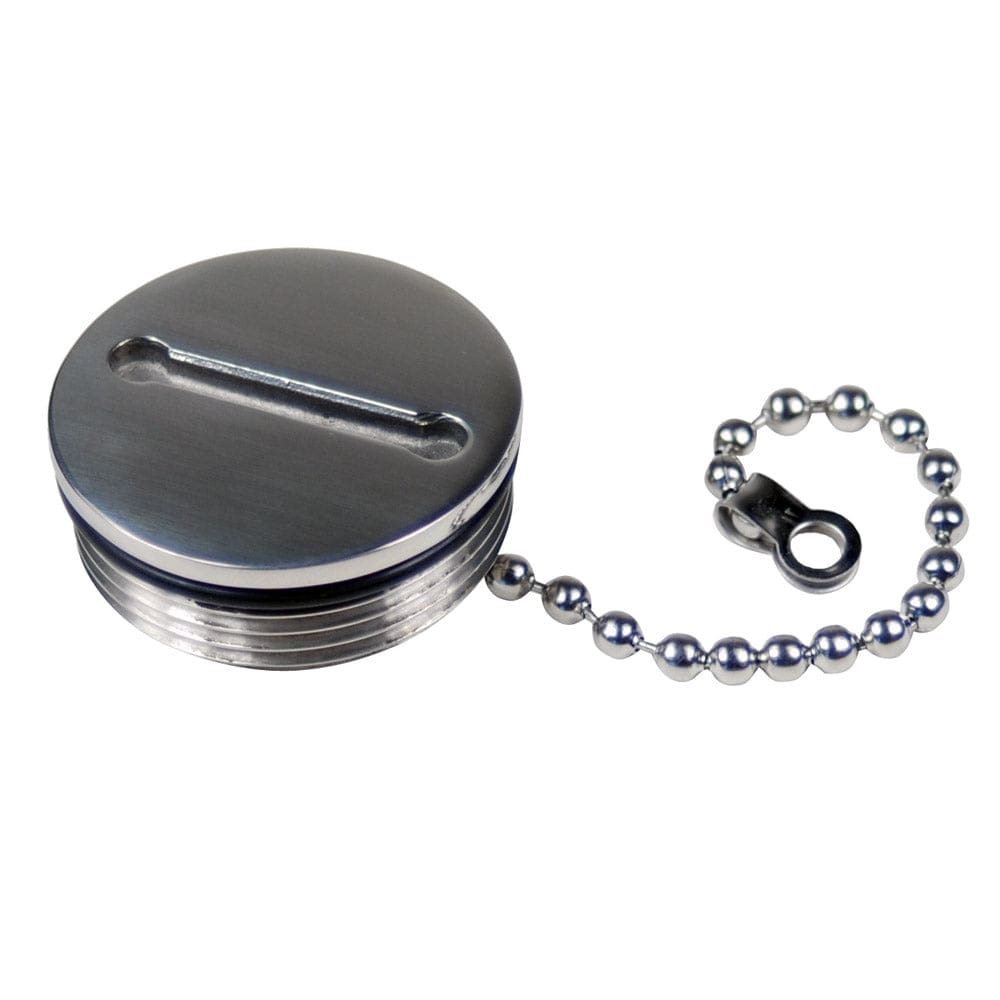 Whitecap Replacement Cap & Chain f/ 6123 6123 6125 & 6126 - Marine Hardware | Deck Fills - Whitecap