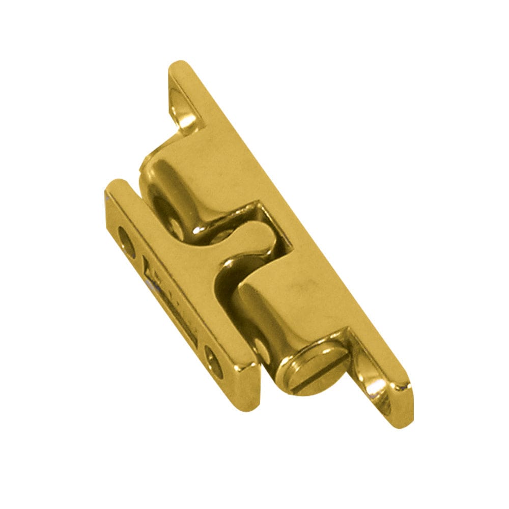 Whitecap Stud Catch - Brass - 2-1/ 4 x 7/ 16 (Pack of 4) - Marine Hardware | Latches - Whitecap