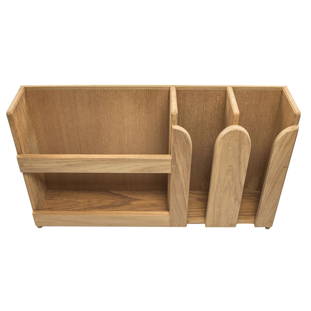 Whitecap Teak Dish/ Cup Holder - Marine Hardware | Teak,Boat Outfitting | Deck / Galley - Whitecap