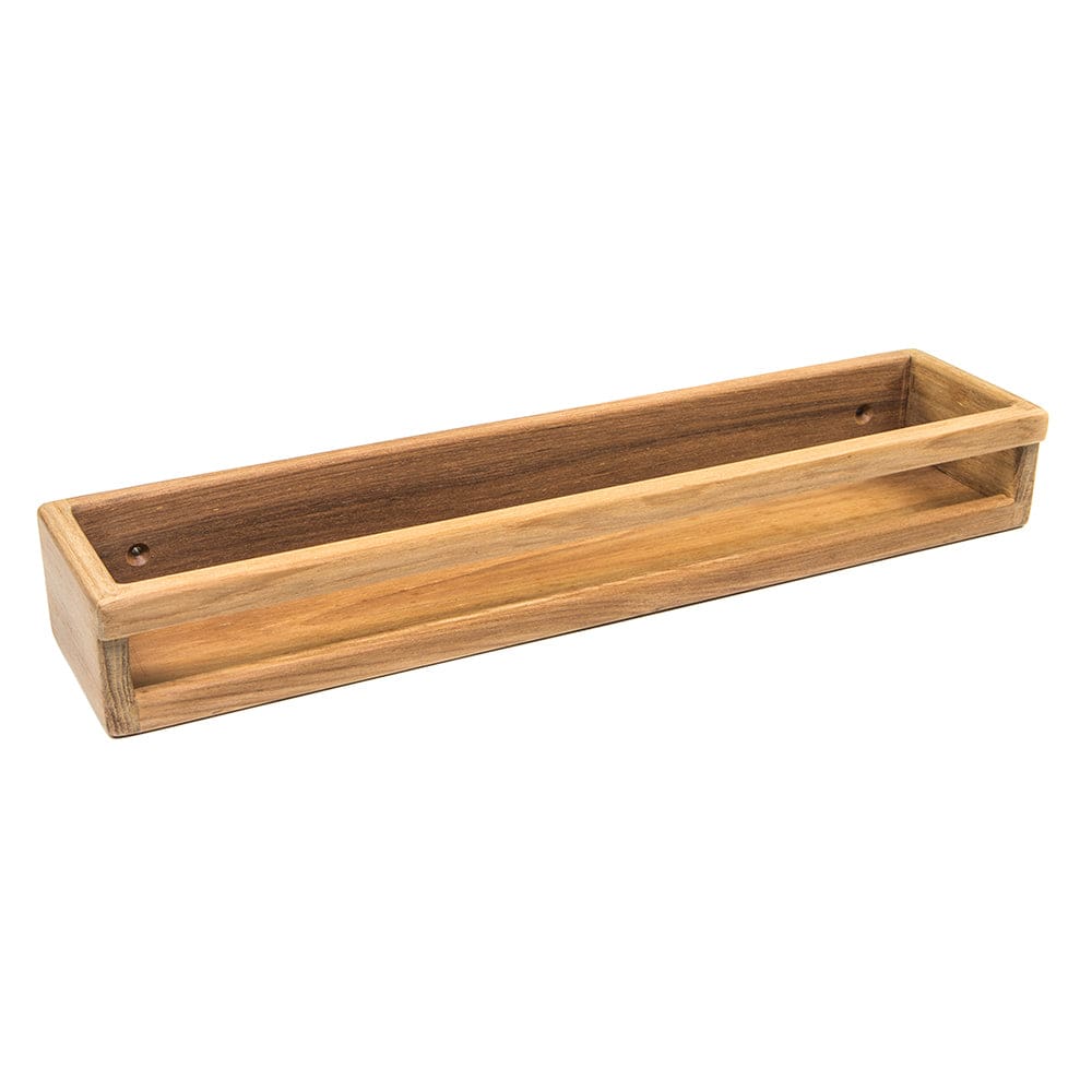 Whitecap Teak Stow Rack - Marine Hardware | Teak,Boat Outfitting | Deck / Galley - Whitecap