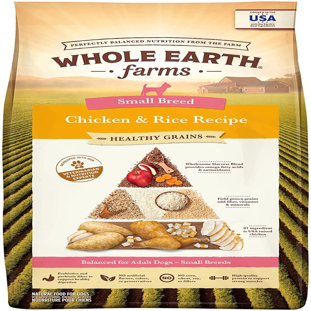 Whole Earth Dog Grain Sbr Chicken N 4Lbs | ShelHealth