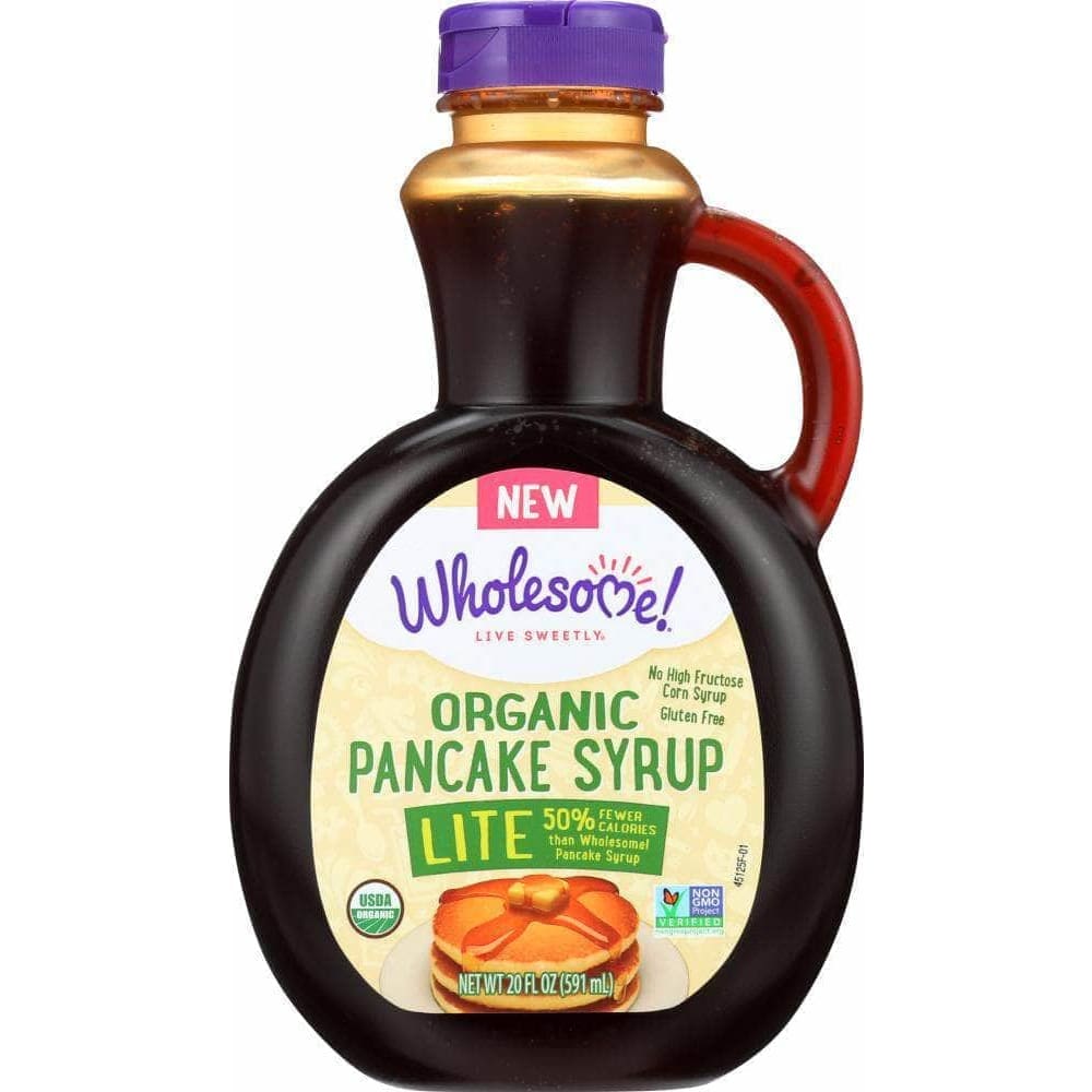 Wholesome Wholesome Sweeteners Organic Pancake Syrup Lite, 20 Oz