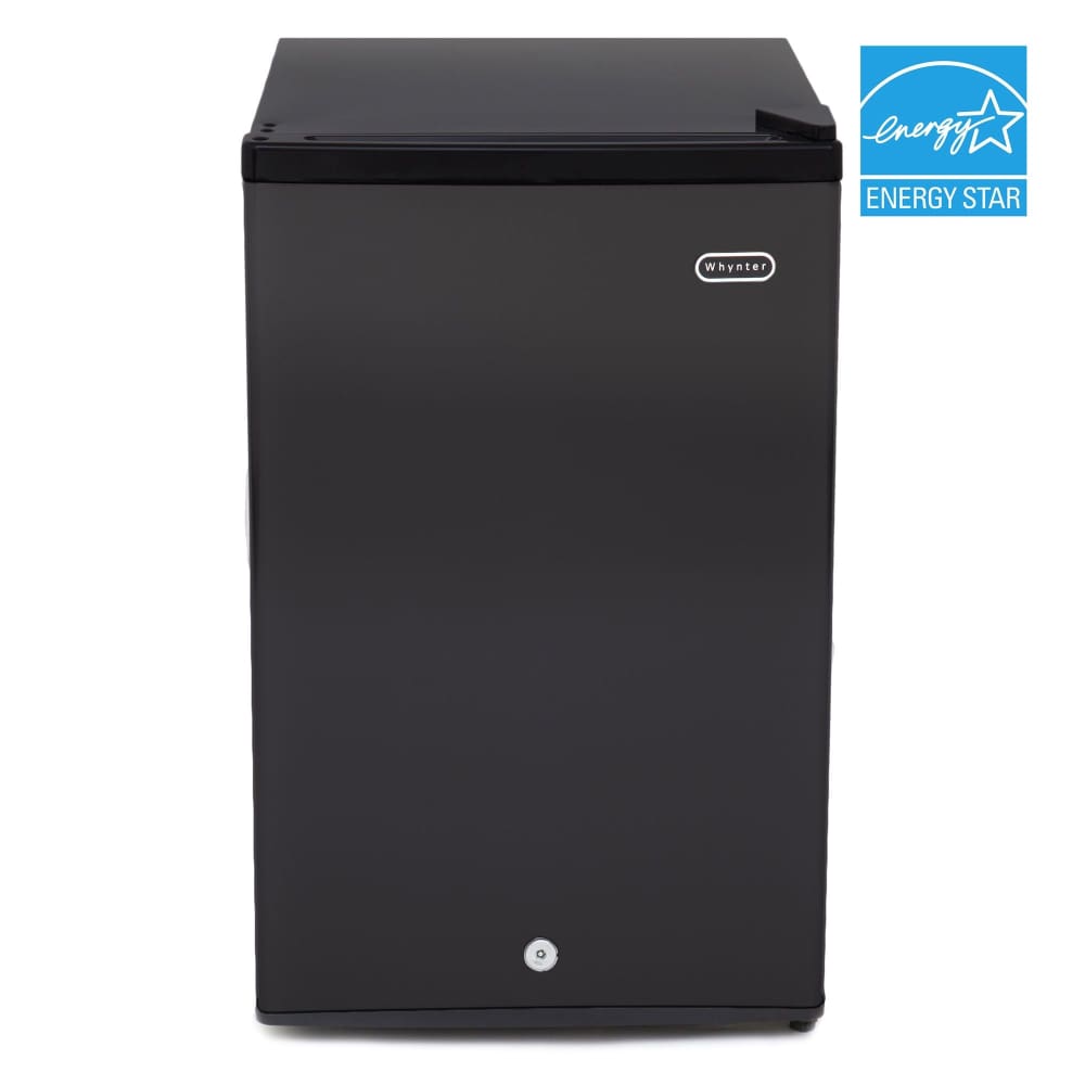 Whynter 3.0 cu. ft. Energy Star Upright Freezer with Lock - Black - Home/Seasonal/New Year/Home Refresh/ - Unbranded