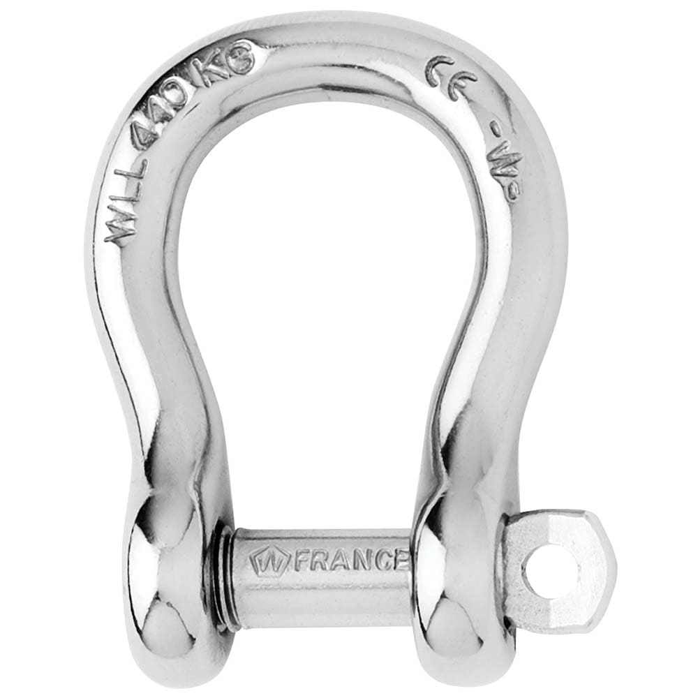 Wichard Captive Pin Bow Shackle - Diameter 10mm - 13/ 32 - Sailing | Shackles/Rings/Pins - Wichard Marine