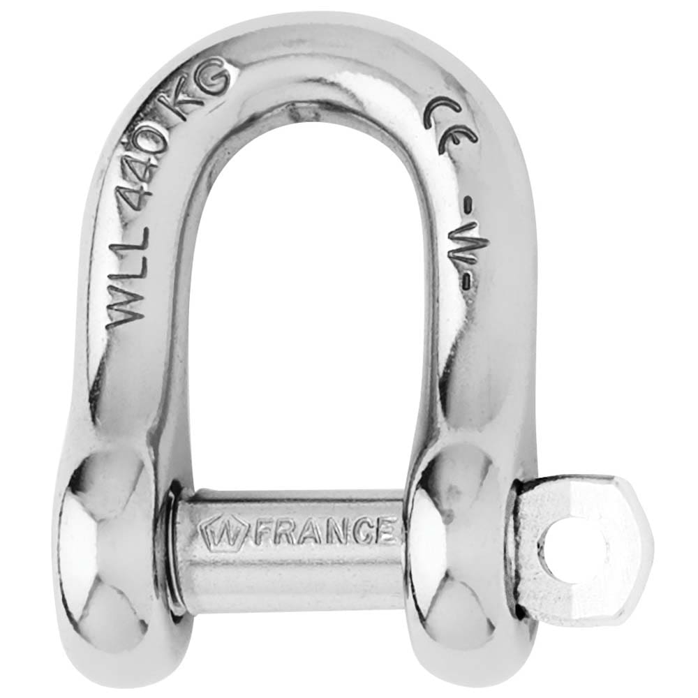 Wichard Captive Pin D Shackle - Diameter 12mm - 15/ 32 - Sailing | Shackles/Rings/Pins - Wichard Marine