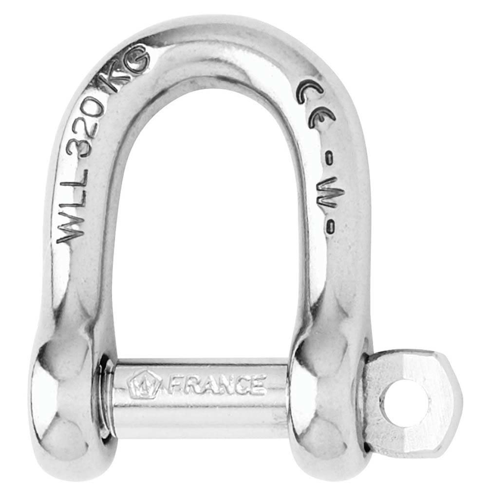 Wichard Self-Locking D Shackle - Diameter 10mm - 13/ 32 - Sailing | Shackles/Rings/Pins - Wichard Marine