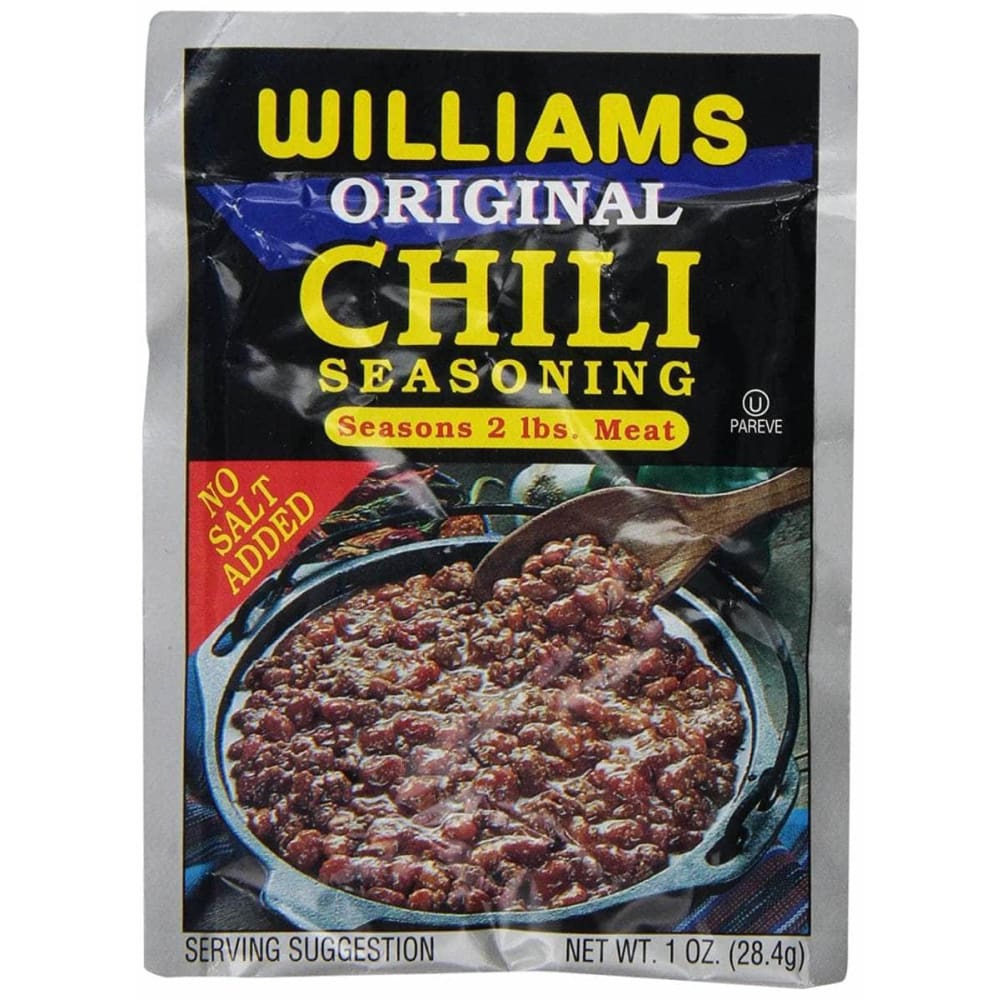 WILLIAMS Grocery > Cooking & Baking > Seasonings WILLIAMS Ssnng Chili Original, 1 oz