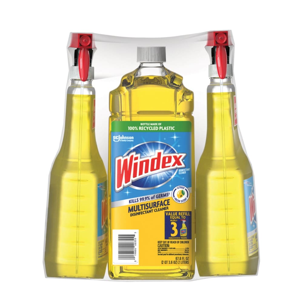 Windex Disinfectant Cleaner Multi-Surface 2 ct. - Windex