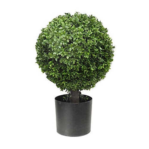 Winward Boxwood Ball Tree Decorative Artificial Plant - Home/Home/Home Decor/Decorative Items/ - Winward