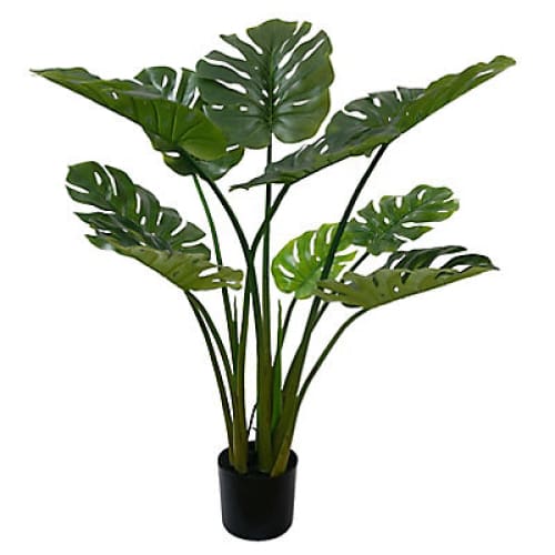 Winward Splitleaf Philo Tree Decorative Artificial Plant - Home/Home/Home Decor/Decorative Items/ - Winward