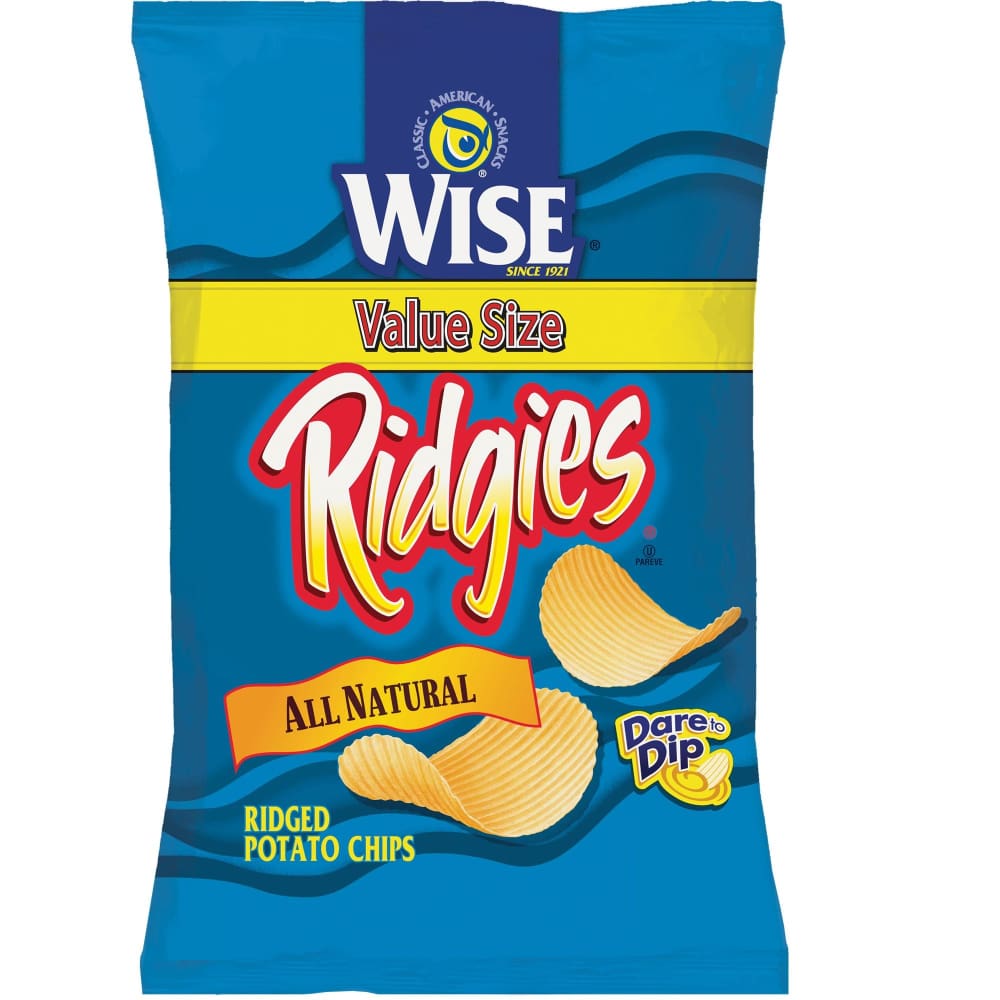 Wise Ridgies Potato Chips 16 oz. - Wise