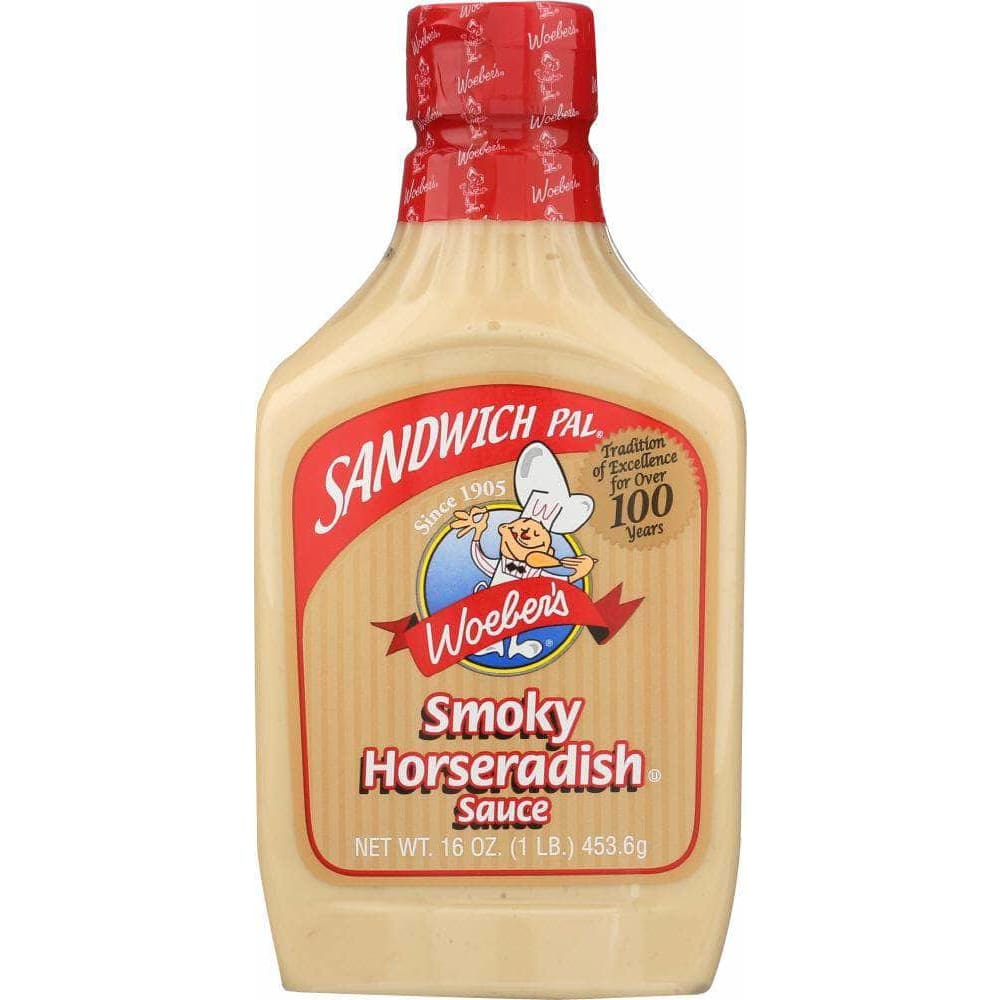 Woebers Woeber Sauce Sandwich Pal Smoky Horseradish, 16 oz