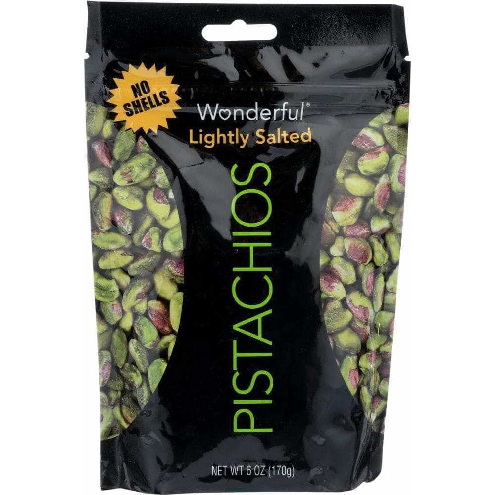 Wonderful Pistachios Wonderful Pistachios Lightly Salted Pistachios No Shells, 6 oz