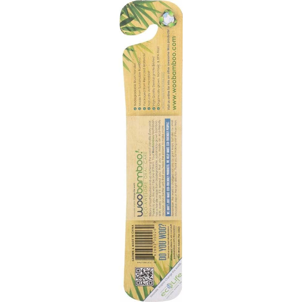 Woobamboo Woobamboo Sprout Kids Super Soft Toothbrush 2 Pack, 1 ea