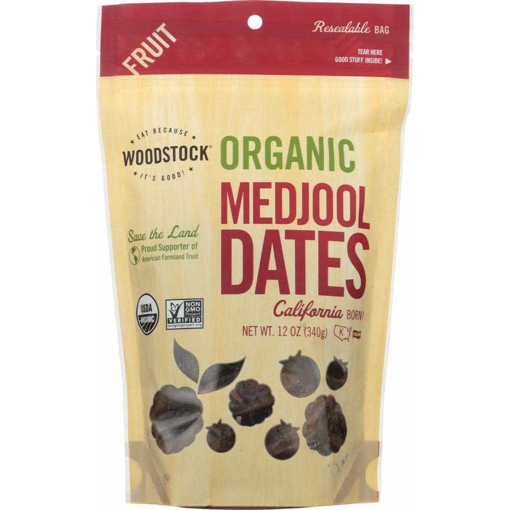 Woodstock Woodstock Dates Medjool Organic, 12 oz