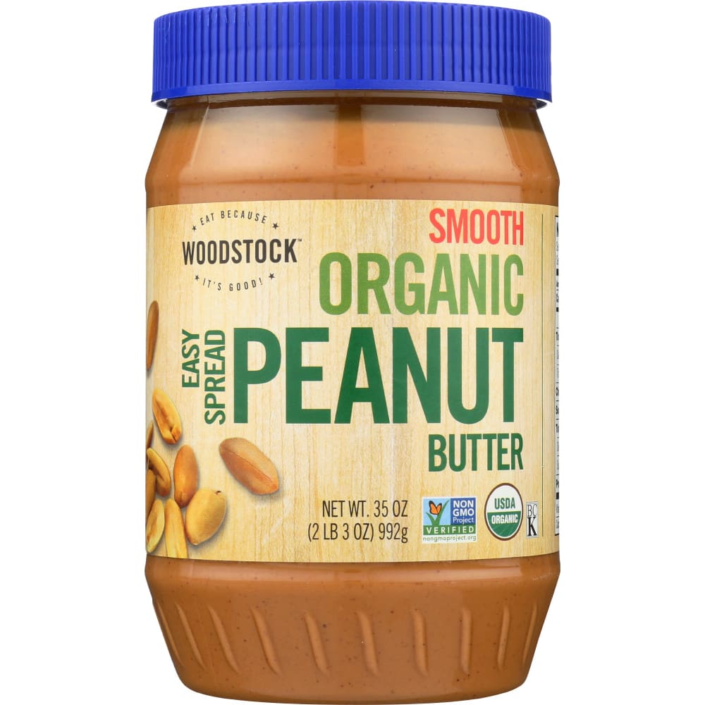 WOODSTOCK: PEANUT BTR SMTH SLT ORG ESY SP (35.000 OZ) (Pack of 2) - WOODSTOCK