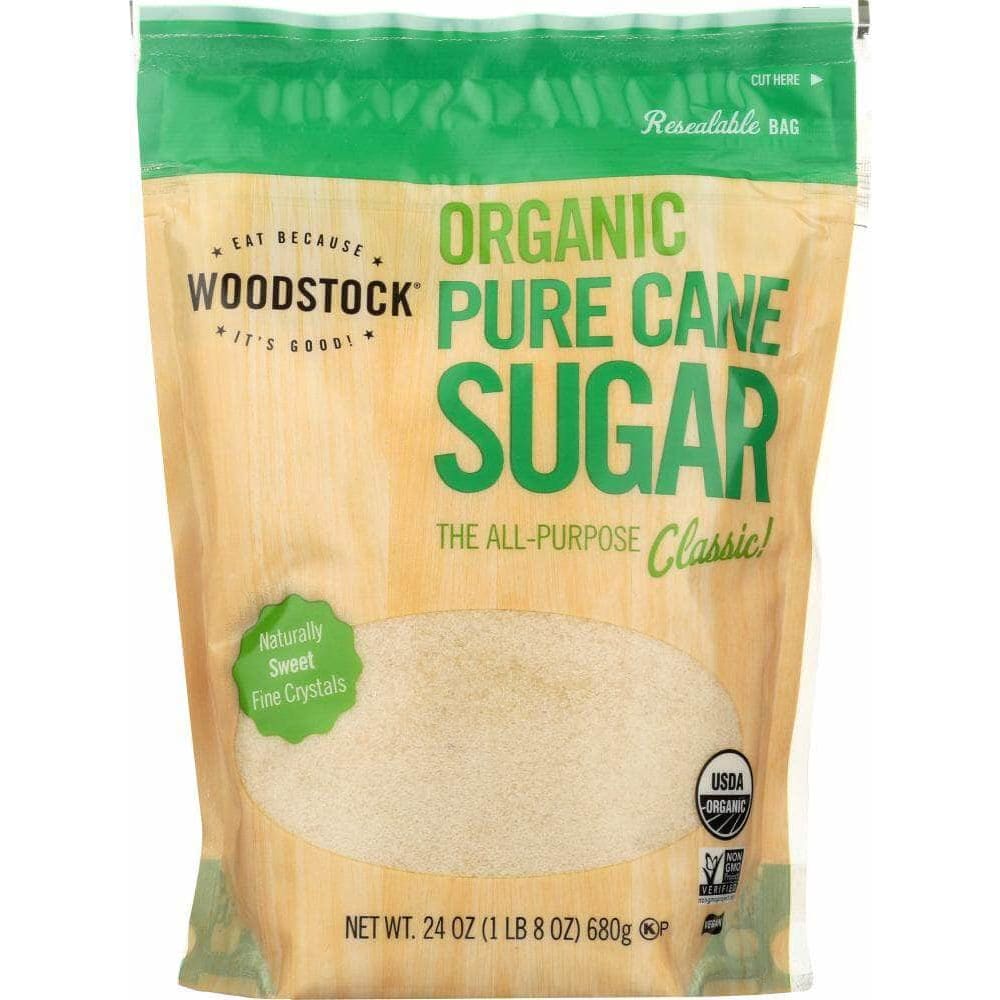 Woodstock Woodstock Pure Cane Sugar Organic Classic, 24 oz