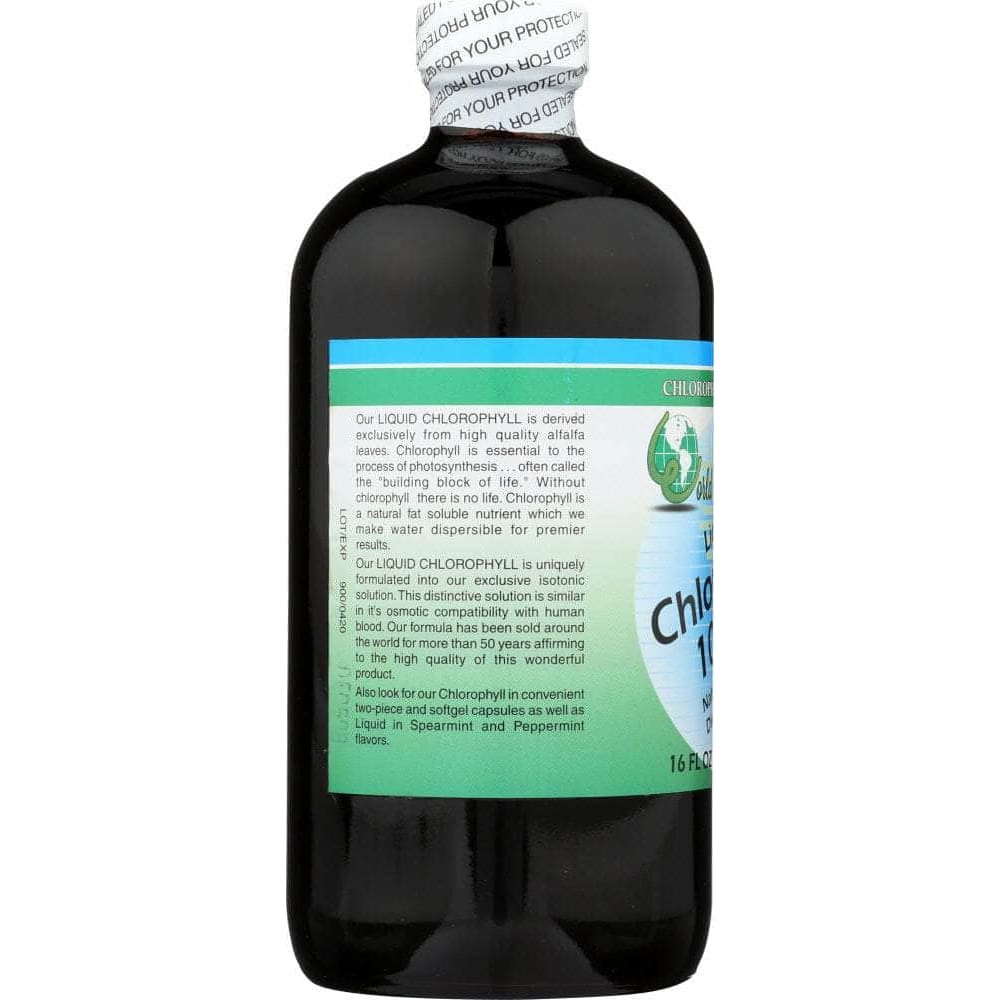 World Organic World Organic Liquid Chlorophyll 100mg, 16 oz