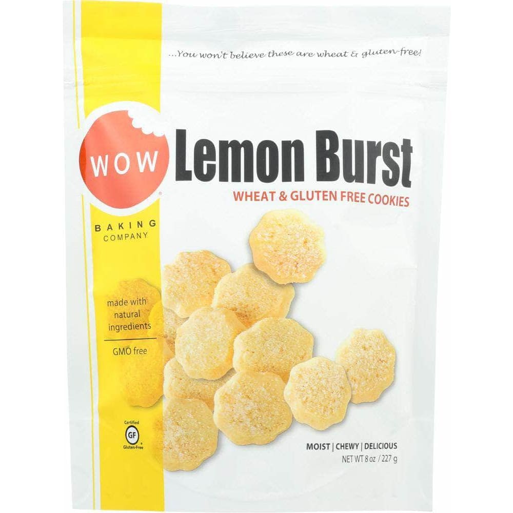 Wow Baking Company Wow Baking Company Cookies Gluten Free Lemon Burst Cookies, 8 oz