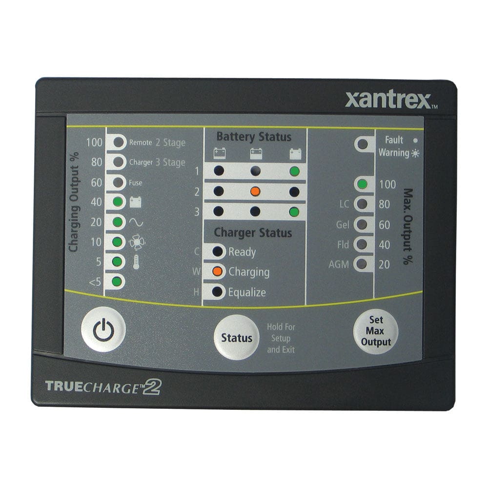 Xantrex TRUE CHARGE ™2 Remote Panel f/ 20 & 40 & 60 AMP (Only for 2nd generation of TC2 chargers) - Electrical | Meters & Monitoring -