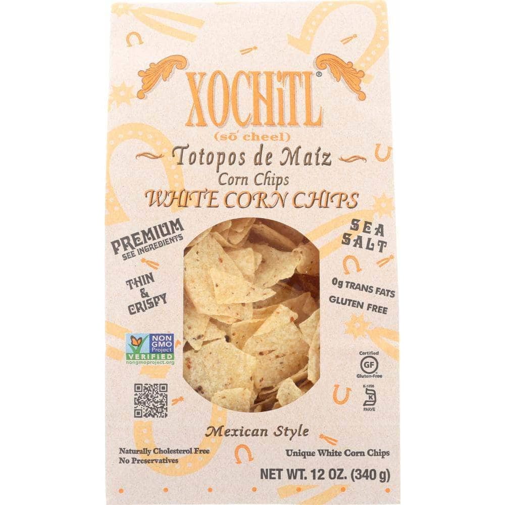 Xochitl Xochitl Organic White Corn Chips, 12 oz