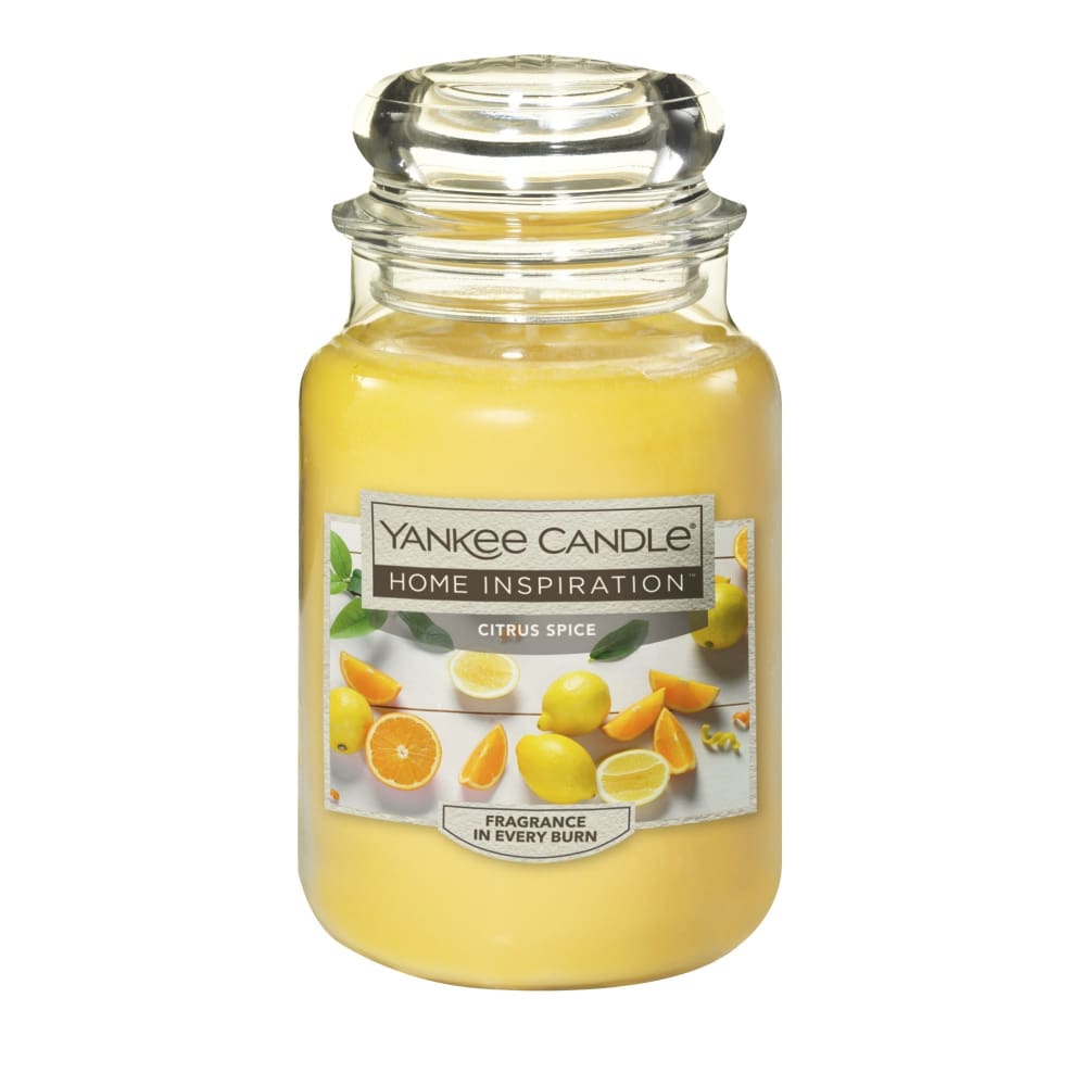 Yankee Candle Home Inspirations Citrus Spice Candle 19 oz. - Yankee Candle