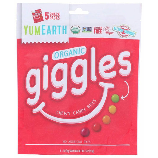 YUMEARTH YUMEARTH Candy Giggles, 2.5 oz