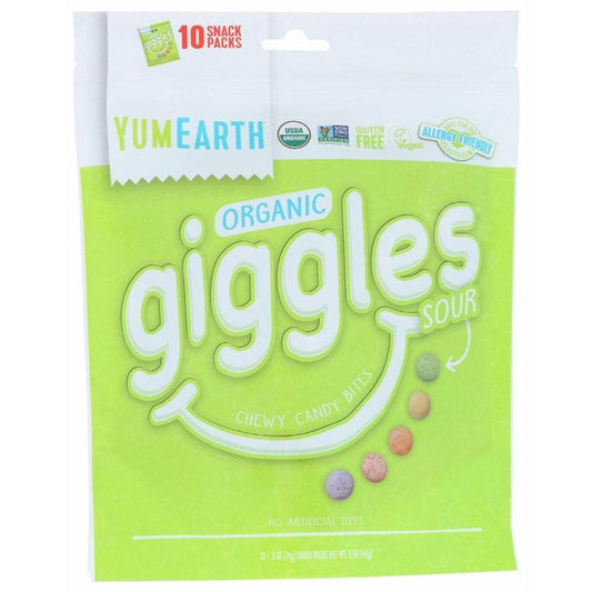 YUMEARTH YUMEARTH Candy Giggles Sour, 5 oz