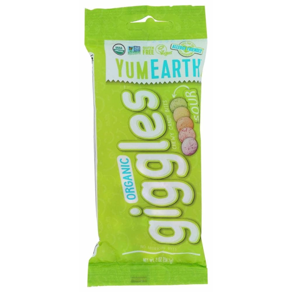 YUMEARTH YUMEARTH Candy Giggles Sour Grab&Go, 2 oz