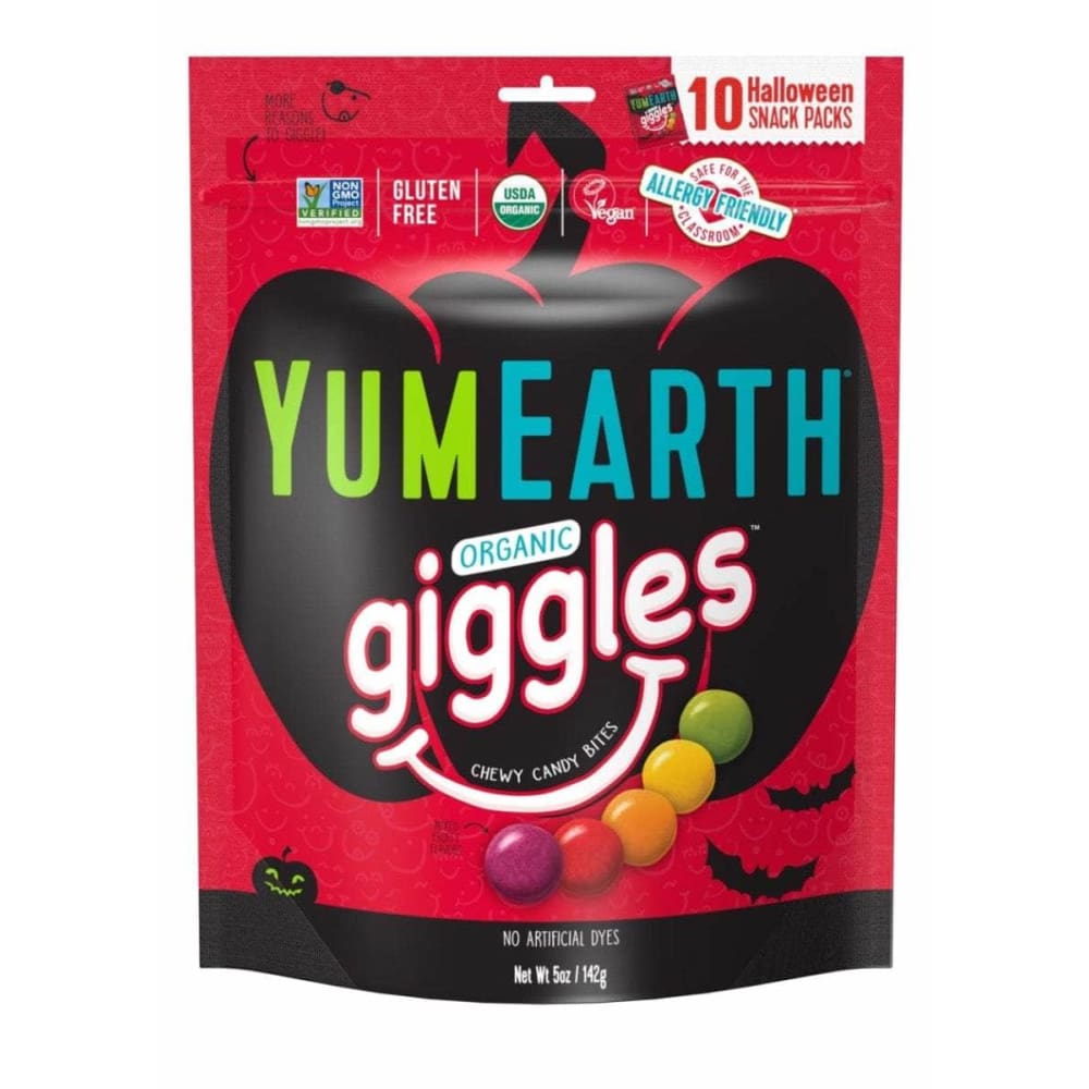 YUMEARTH YUMEARTH Candy Hlwn Giggle Og 18Pc, 5 oz