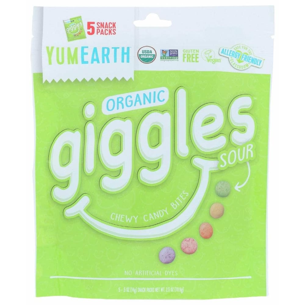 YUMEARTH YUMEARTH Candy Sour Giggles, 2.5 oz