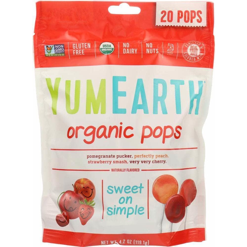 Yumearth Yumearth Organics Assorted Organic Pops 20+ Pops, 4.2 oz