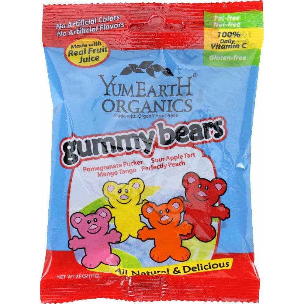 Yumearth Yumearth Organics Gummy Bears, 2.5 oz