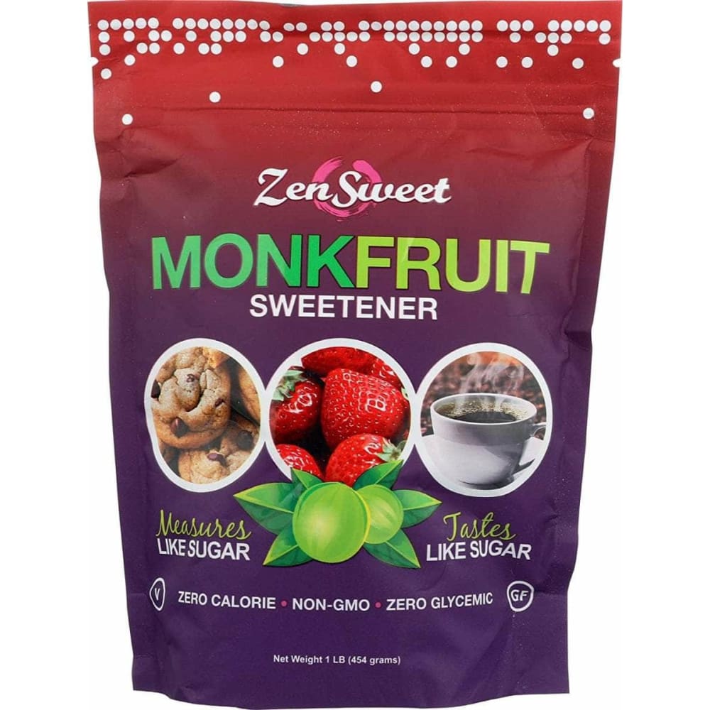 ZENSWEET Grocery > Cooking & Baking > Sugars & Sweeteners ZENSWEET: Monk Fruit Sweetener, 16 oz