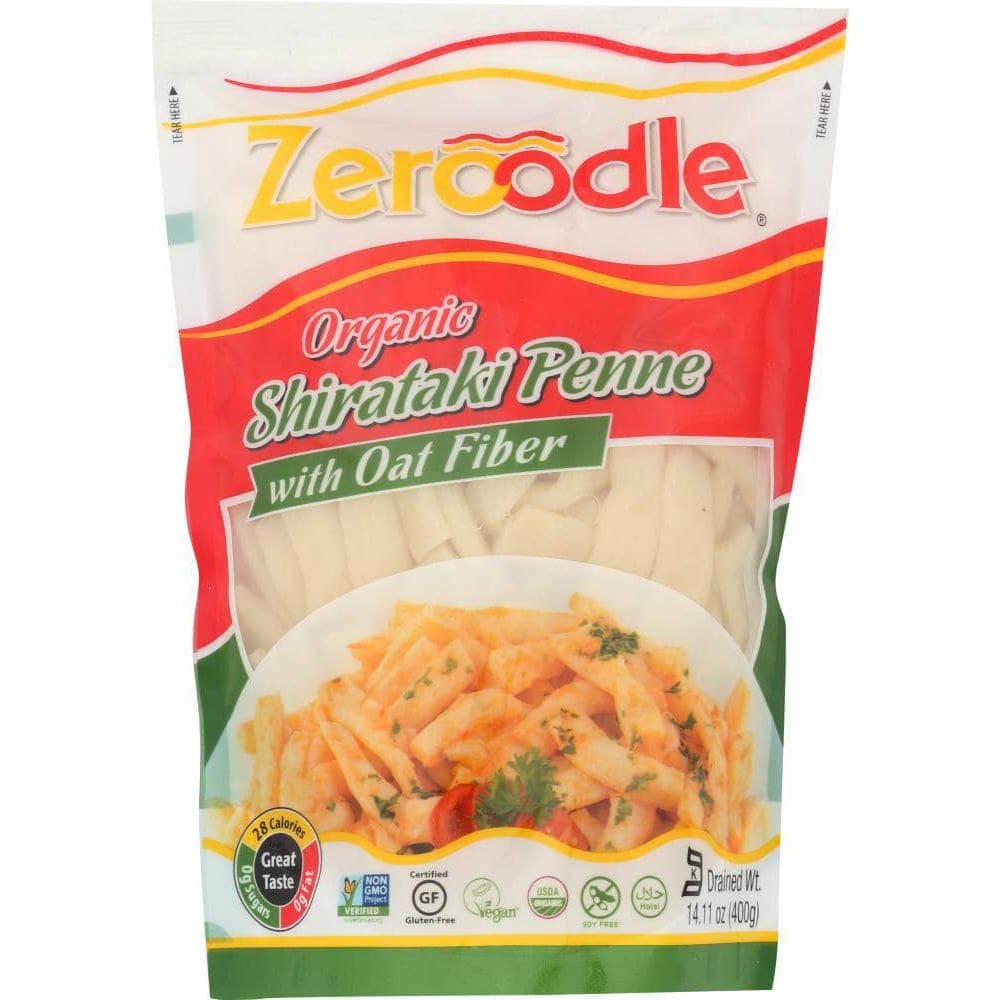 Zeroodle Zeroodle Shirataki Penne Pasta with Oat Fiber, 14 oz