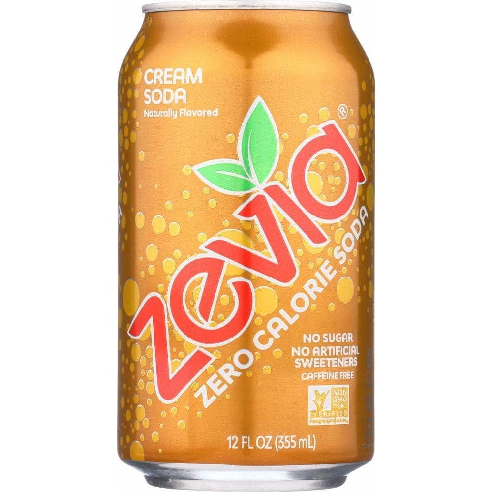 Zevia Zevia All Natural Zero Calorie Cream Soda 6-12 fl oz, 72 fl oz