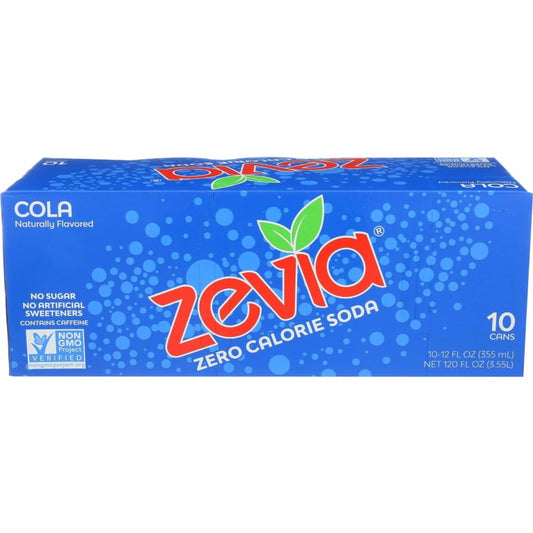 ZEVIA Zevia Cherry Cola 10Pack, 120 Oz