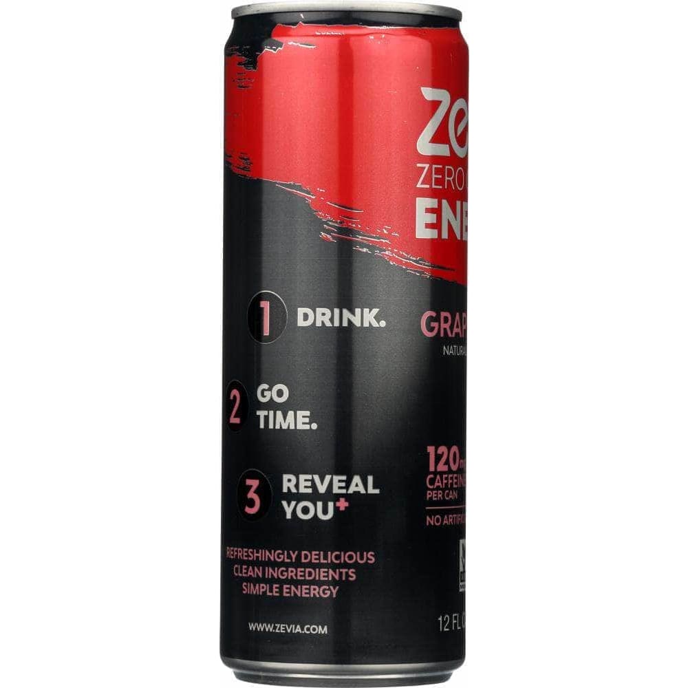 Zevia Zevia Energy Grapefruit Zero Calorie, 12 oz