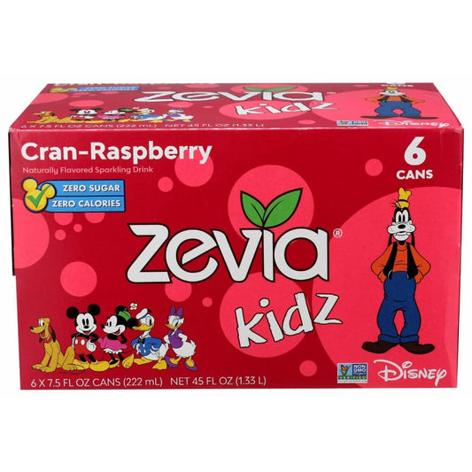 ZEVIA Zevia Kidz Cran Raspberry 6Pack, 45 Fo