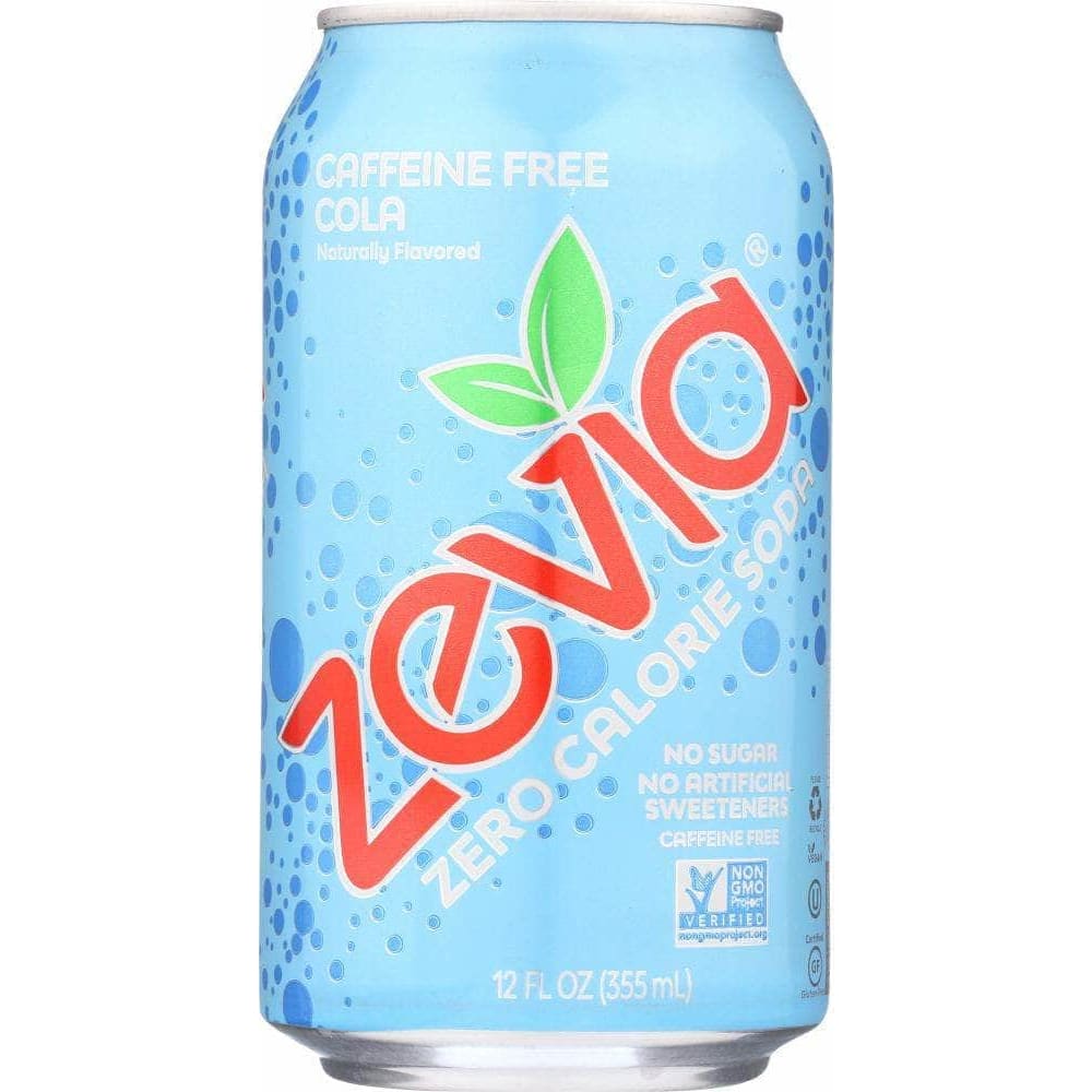 Zevia Zevia Zero Calorie Soda Caffeine Free Cola 6-12 fl oz, 72 fl oz