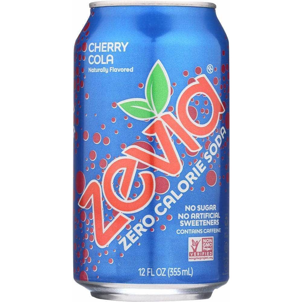 Zevia Zevia Zero Calorie Soda Cherry Cola 6-12oz, 72 oz