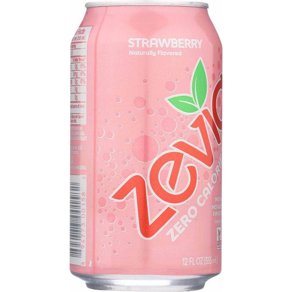 Zevia Zevia Zero Calorie Soda Strawberry 6-12oz, 72 oz