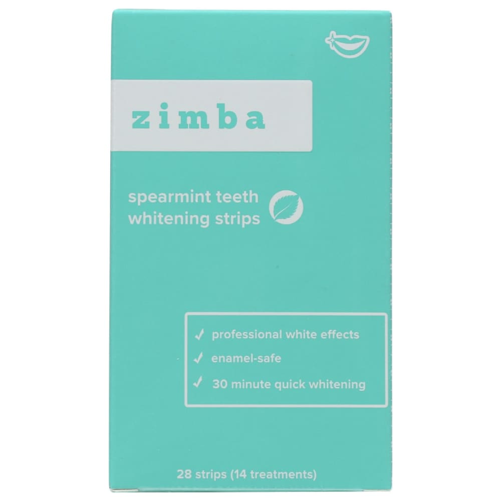 ZIMBA: Teeth Whtn Strips Sprmint 28 PC - Beauty & Body Care > Oral Care > Oral Care Tools - ZIMBA