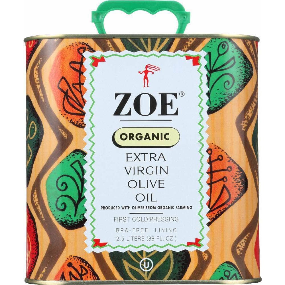 Zoe Brand Zoe Diva Select Oil Olive Extra Virgin, 2.5 lt