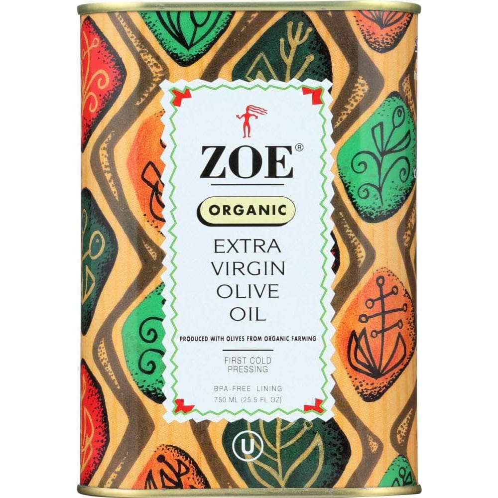 Zoe Brand Zoe Diva Select Oil Olive Extra Virgin Organic, 25.5 oz