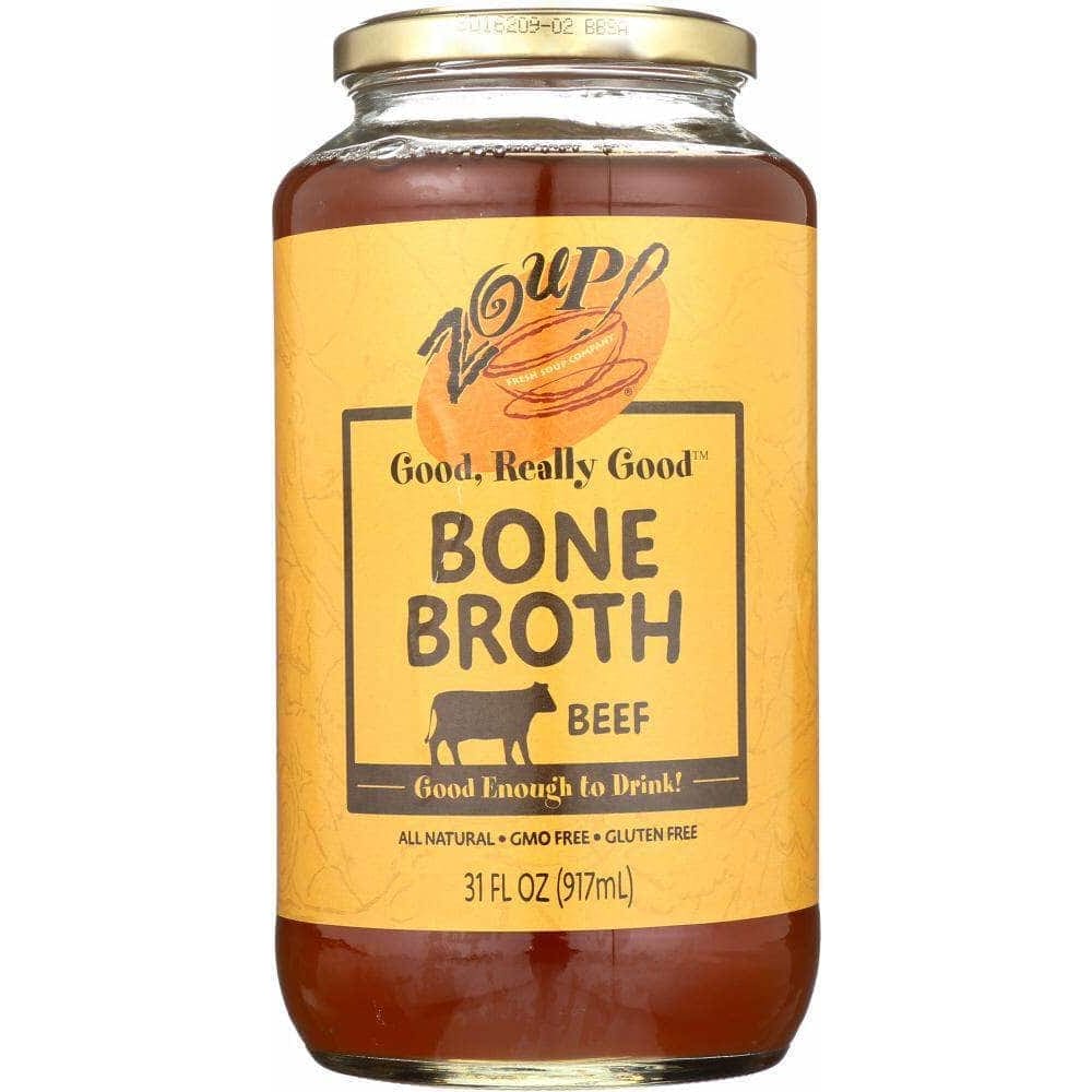 Zoup Zoup Good Really Bone Broth Beef, 31 oz