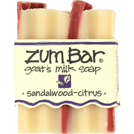 ZUM ZUM Soap Bar Sandalwd Citrus, 3 oz