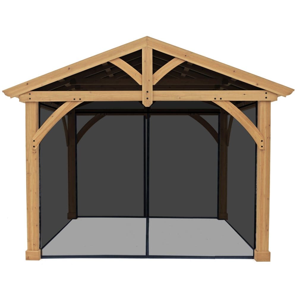 11’ x 13’ Carolina Pavilion Mesh Kit - Gazebos - Carolina Pavilion