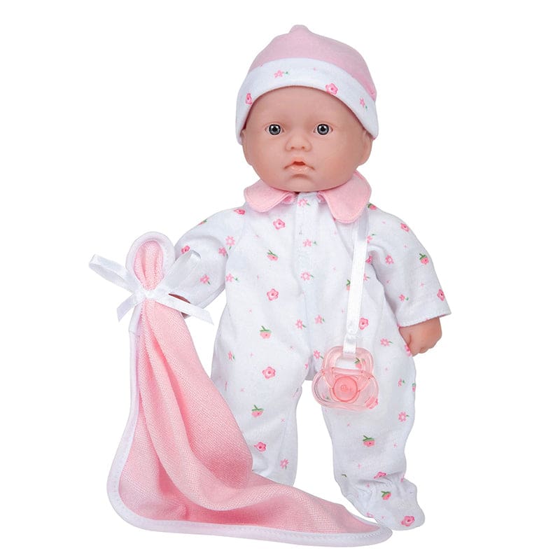 11In Soft Baby Doll Pink Caucasian with Blanket (Pack of 2) - Dolls - Jc Toys Group Inc